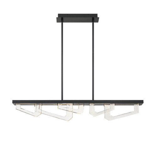 Arezzo LED Chandelier in Painted Brushed Grey (541|12178-040)