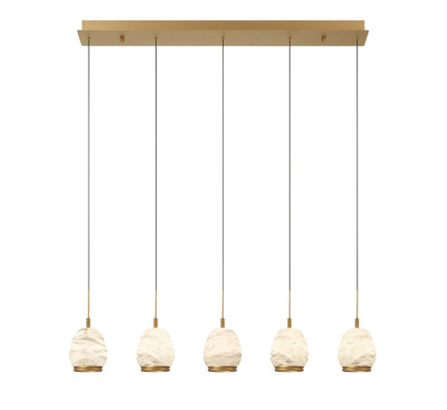 Lucidata LED Chandelier in Painted Antique Brass (541|12141-030)