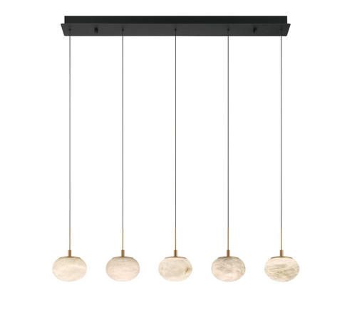 Calcolo LED Chandelier in Matte black (541|12125-02)