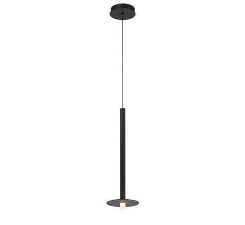 Piatto LED Pendant in Matte Black (541|12103-02)