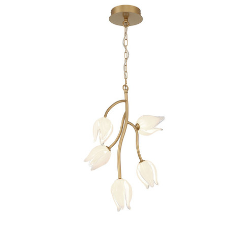 Belluno LED Pendant in Champagne Gold (541|12088-03)