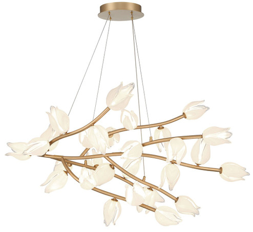 Belluno LED Chandelier in Champagne Gold (541|12086-03)