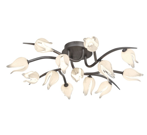 Belluno LED Ceiling Mount in Brushed Vintage Grey (541|12085-042)