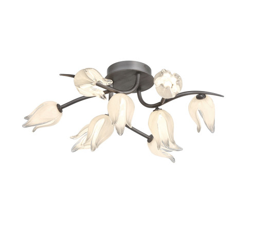 Belluno LED Ceiling Mount in Brushed Vintage grey (541|12084-042)