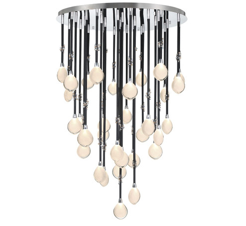 Bellissima LED Chandelier in Black Sleeves (541|12067-02) Bellissima LED Chandelier in Black Sleeves (541|12067-02)