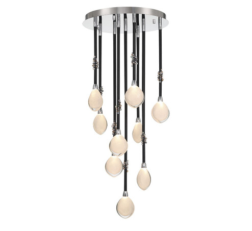 Bellissima LED Chandelier in Black Sleeve (541|12065-02)