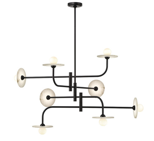 Teramo LED Chandelier in Matte black (541|12052-02)