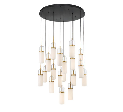 Verona LED Chandelier in Matte Black (541|10223-02)