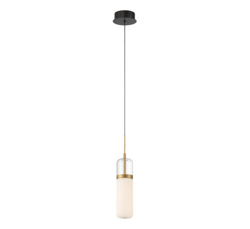 Verona LED Pendant in Matte Black (541|10220-02)