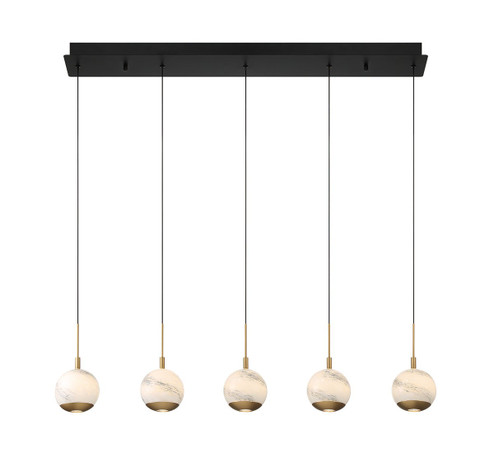 Baveno LED Chandelier in Matte Black (541|10208-02)
