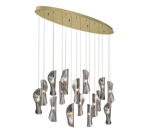 Sorrento LED Chandelier in Gold (541|10172-019-07)