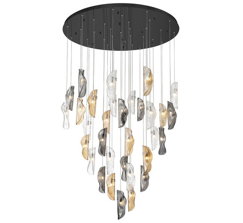 Sorrento LED Chandelier in Black (541|10169-023-02)