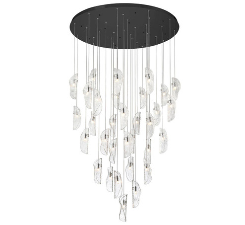 Sorrento LED Chandelier in Black (541|10169-017-02)