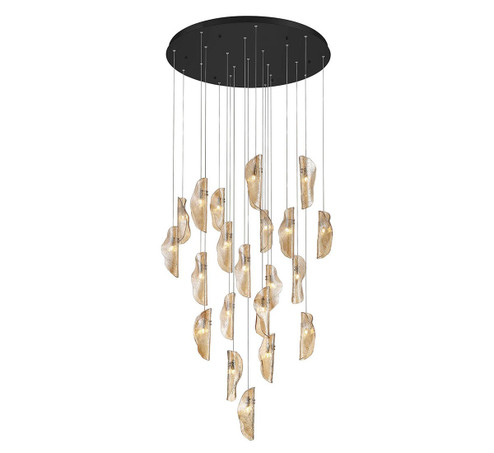 Sorrento LED Chandelier in Black (541|10167-018-02) Sorrento LED Chandelier in Black (541|10167-018-02)