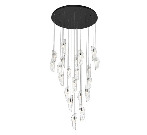 Sorrento LED Chandelier in Black (541|10167-017-02)