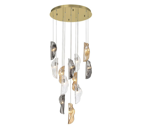Sorrento LED Chandelier in Gold (541|10164-023-07)