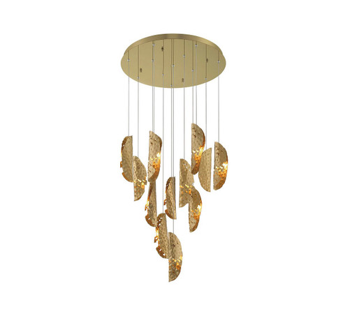 Sorrento LED Chandelier in Gold (541|10164-020-07)