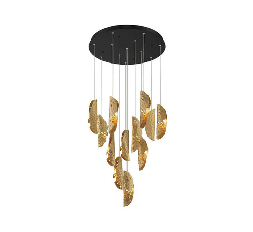 Sorrento LED Chandelier in Black (541|10164-020-02)