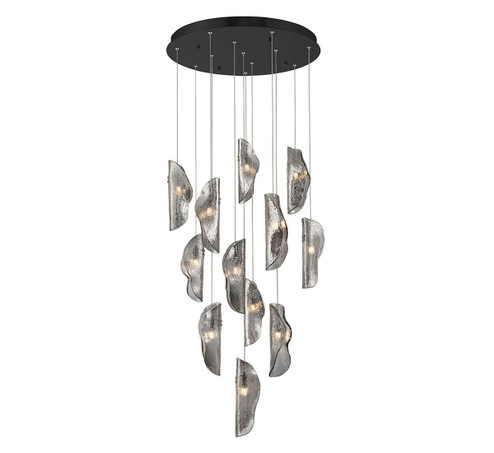 Sorrento LED Chandelier in Black (541|10164-019-02)