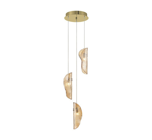 Sorrento LED Pendant in Gold (541|10162-018-07)