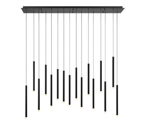 Amalfi LED Chandelier in Matte Black (541|10151-02) Amalfi LED Chandelier in Matte Black (541|10151-02)