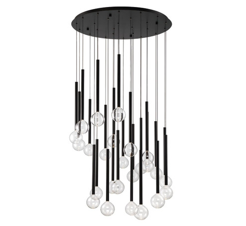 Positano LED Chandelier in Matte Black (541|10146-02)