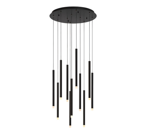 Amalfi LED Chandelier in Matte Black (541|10143-02)