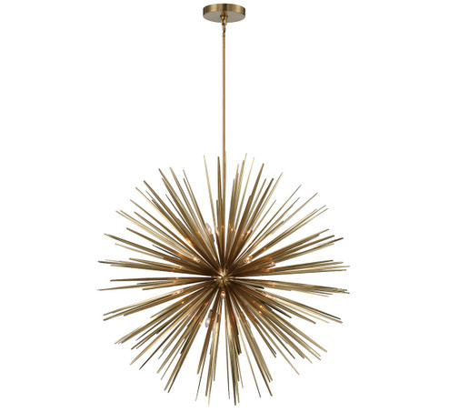 Trapani 18 Light Chandelier in Soft Brass (541|10130-05)