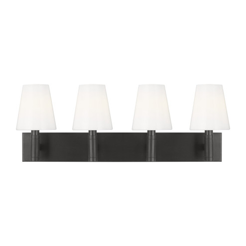 Beckham Classic Four Light Vanity in Aged Iron (454|TV1044AI)