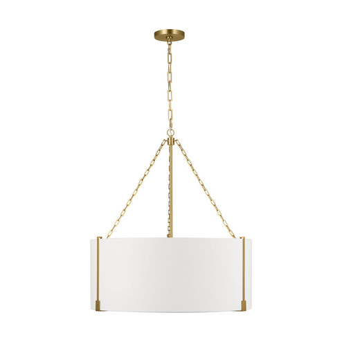 Bergen Three Light Pendant in Burnished Brass (454|TFC1123BBS)