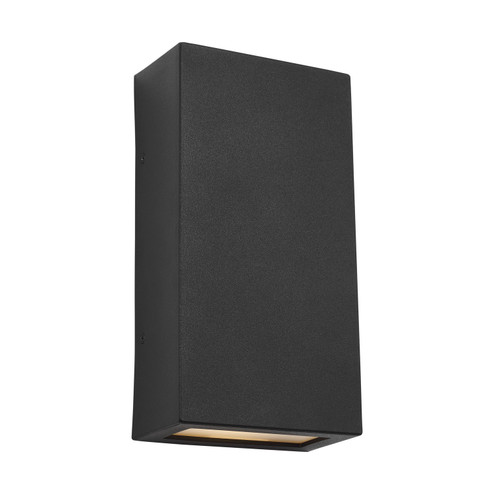 Kukei LED Wall Lantern in Textured Black (454|SLO1291TXB)