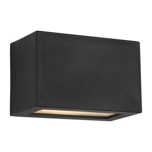 Kukei LED Wall Lantern in Textured Black (454|SLO1281TXB)