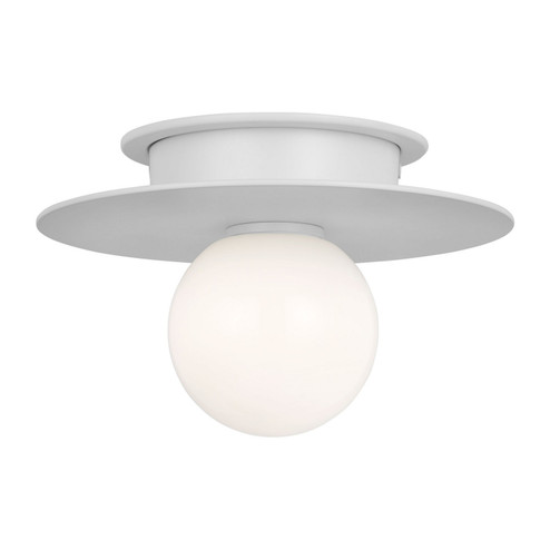 Nodes One Light Flush Mount in Matte White (454|KF1001MWT)
