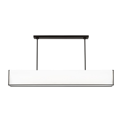 Velero LED Linear Chandelier in Aged Iron (454|KC1151AI)