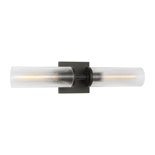 Sarita Two Light Wall Sconce in Midnight Black (454|DJW1092MBK)
