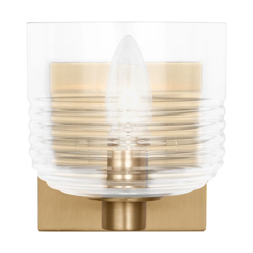 Lochdale One Light Wall Sconce in Satin Brass (454|DJV1111SB)
