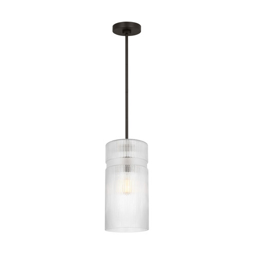 Liouet One Light Pendant in Midnight Black (454|DJP1211MBK)