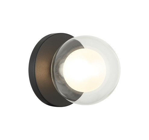 SOLARIS LED Wall Sconce/Ceiling Mount in Matte Black (423|WX33001MB)