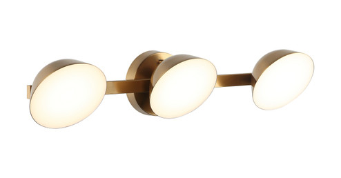 EMERSON LED Wall Sconce in Aged Gold Brass (423|S18803AG)