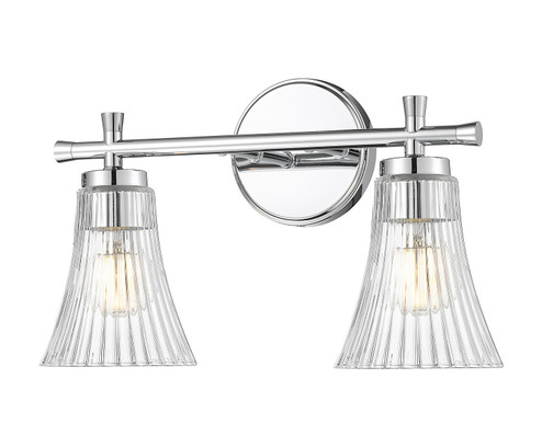 Belle Two Light Vanity in Chrome (224|7519-2V-CH)