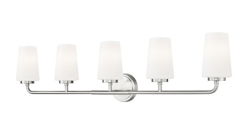 Montford Five Light Vanity in Brushed Nickel (224|7005-5V-BN)