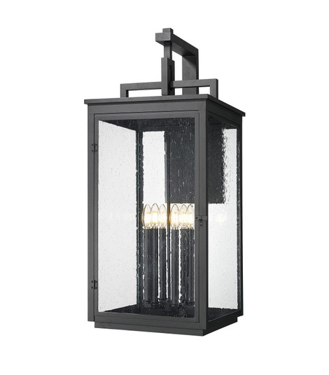 Hartwell Six Light Outdoor Wall Mount in Sand Black (224|5019XXL-BK)