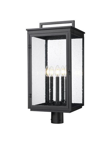 Hartwell Five Light Outdoor Post Mount in Sand Black (224|5019PHXLR-BK)