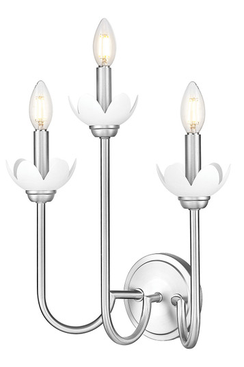 Allistair Three Light Wall Sconce in Brushed Nickel (224|352-3S-BN)