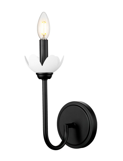 Allistair One Light Wall Sconce in Matte Black (224|352-1S-MB)