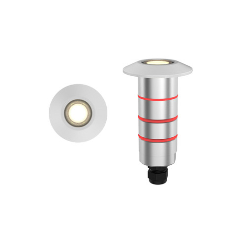 Indicator LED Inground Indicator Light in White (34|RM-1021-27-WT)