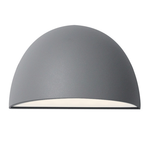 Pathfinder LED Outdoor Wall Sconce in Silver (16|52522SV)