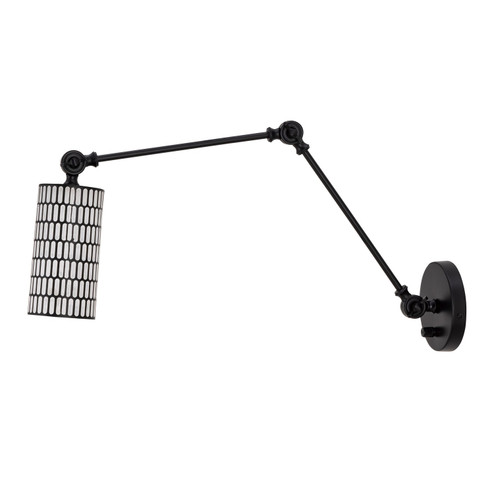Shaka One Light Wall Sconce in Black / White (16|29120BKWT)