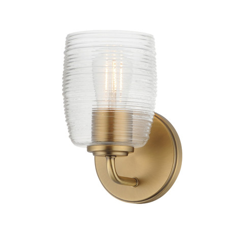 Honey One Light Wall Sconce in Natural Aged Brass (16|21411CRNAB)