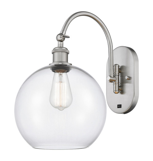 Ballston One Light Wall Sconce in Brushed Satin Nickel (405|918-1W-SN-G122-10)